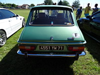 Simca 1100 TI verte (de 1974) (prise a Amberieux, France, 2016) (2)